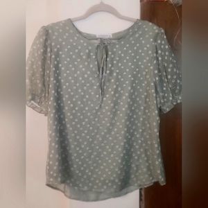 Retrology Large short sleeve blouse